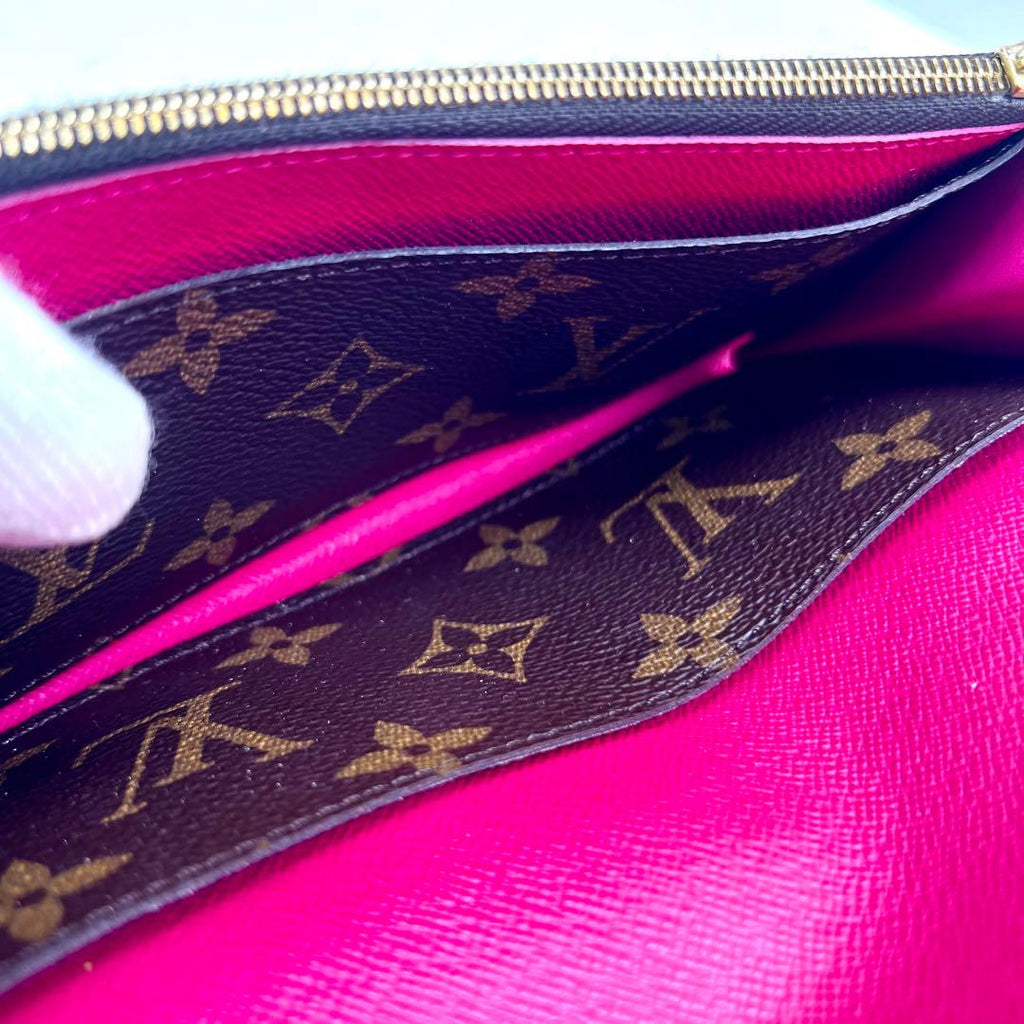 Louis Vuitton Flower Charm Monogram Portefeuille Emily Wallet — view 9