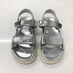 Dior Act Leather Logo Velcro Sandals — view 2