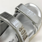 Dior Act Leather Logo Velcro Sandals — view 9