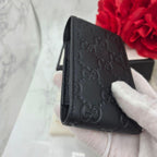 Gucci Guccissima Shi Galet Tobacco Case Black — view 7