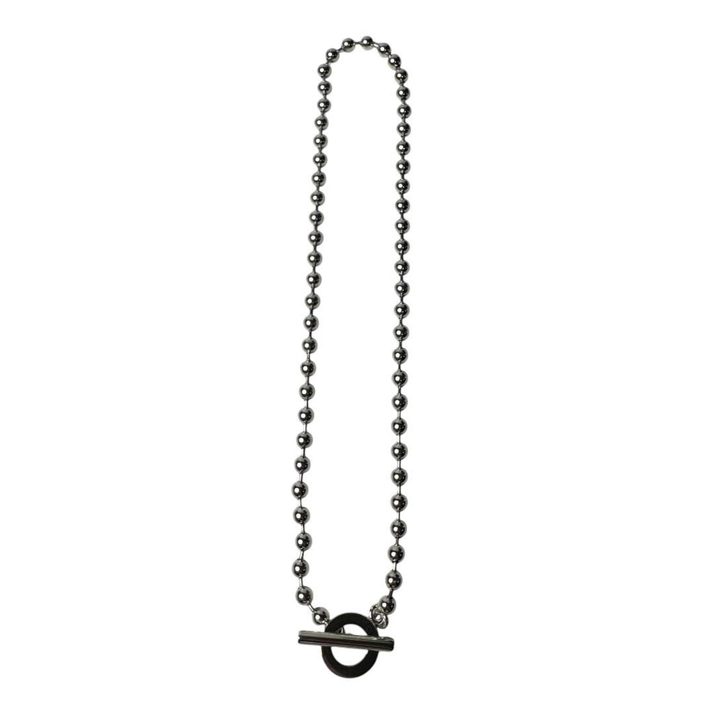 Gucci Polished Ball Chain Necklace 925 Sterling Silver — view 4