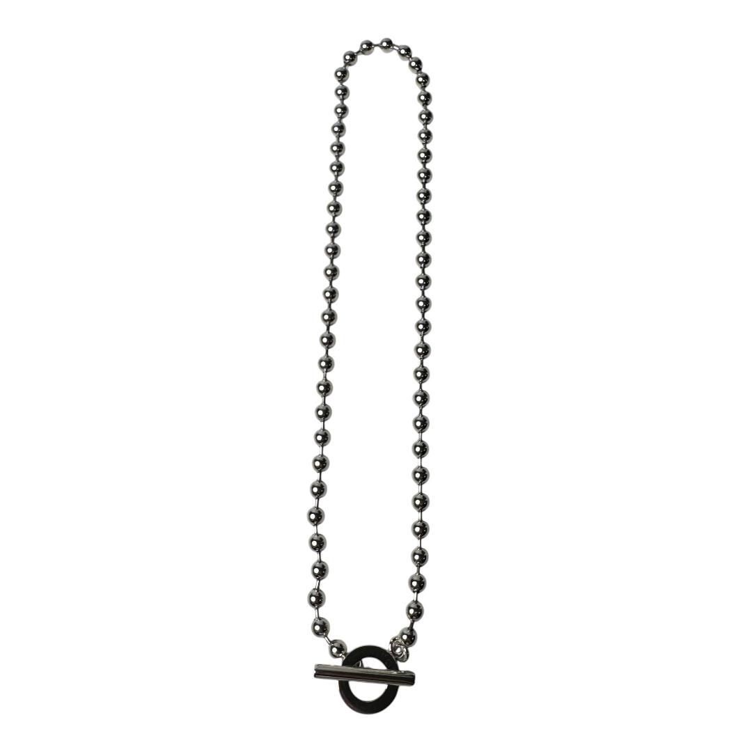 Gucci Polished Ball Chain Necklace 925 Sterling Silver — view 4