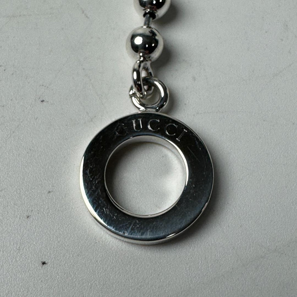 Gucci Polished Ball Chain Necklace 925 Sterling Silver — view 7