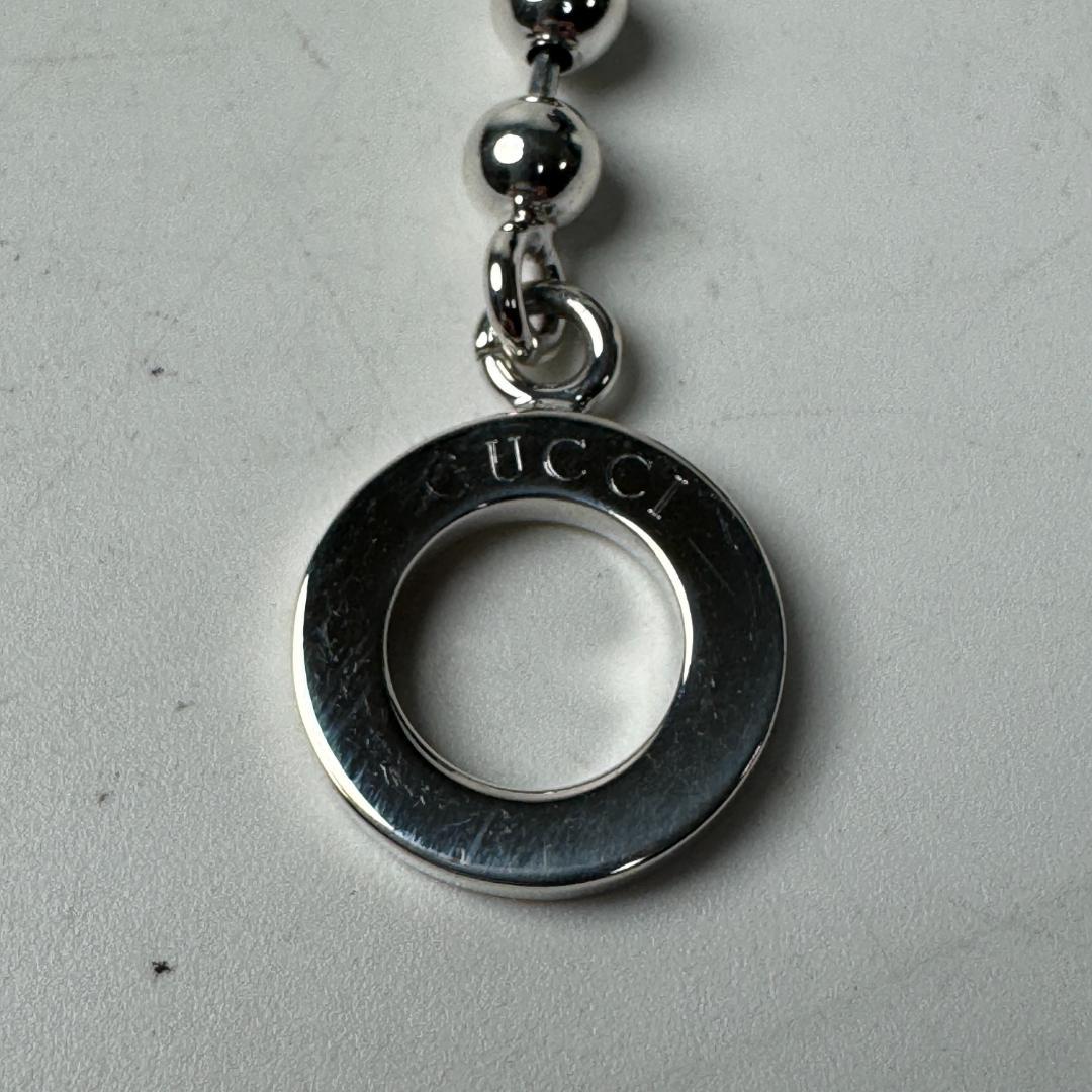 Gucci Polished Ball Chain Necklace 925 Sterling Silver — view 7