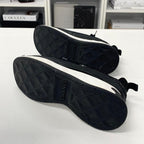 Chanel CC Logo Fabric Leather Suede Sneakers — view 7