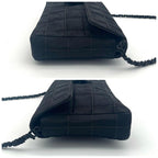Chanel New Travel Line Chocolate Bar Shoulder Bag Black — view 7