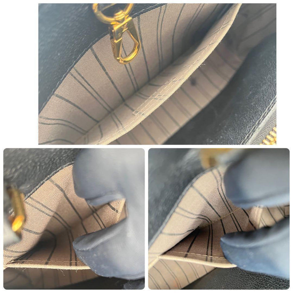 Louis Vuitton Montaigne BB Empreinte Black — view 4