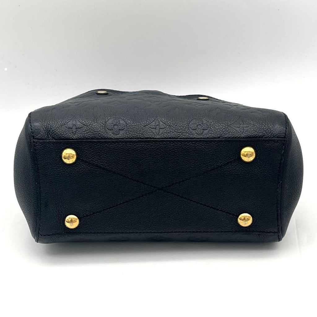 Louis Vuitton Montaigne BB Empreinte Black — view 7