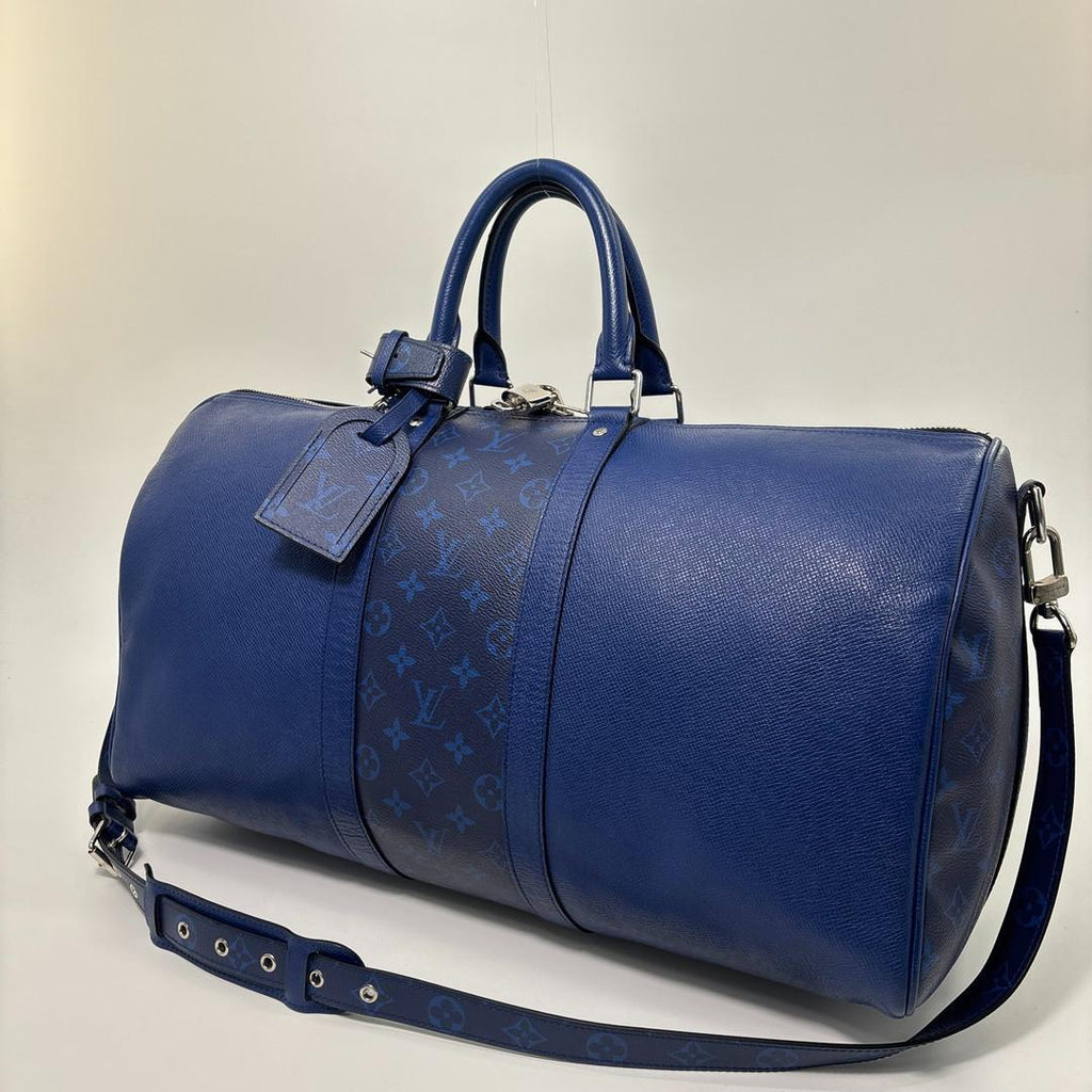 Louis Vuitton Taigarama Keepall Bandouliere 50 Boston — view 2