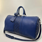 Louis Vuitton Taigarama Keepall Bandouliere 50 Boston — view 2