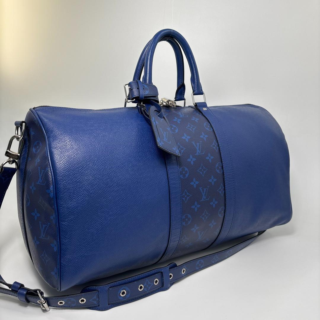 Louis Vuitton Taigarama Keepall Bandouliere 50 Boston — view 3