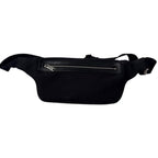 Saint Laurent Waist Pouch Canvas Belt Bag Black — view 3