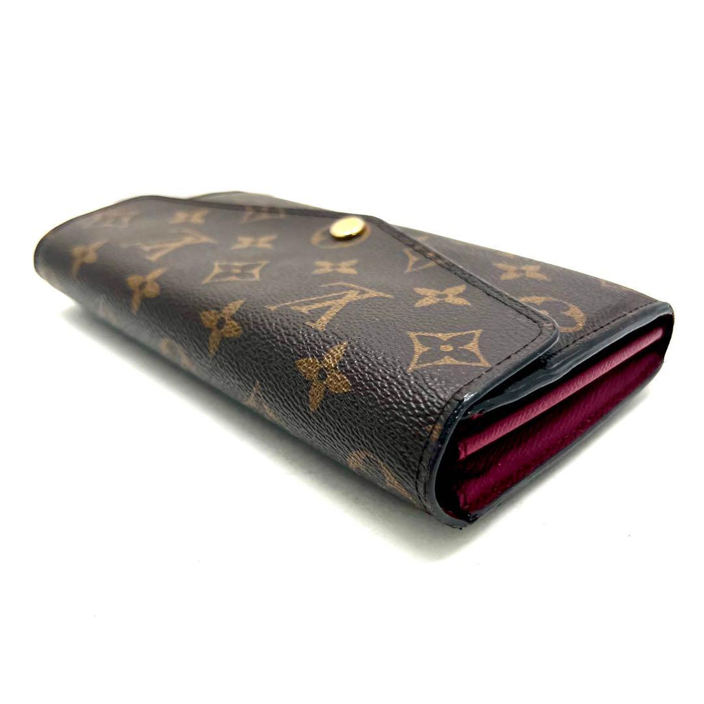 Louis Vuitton Monogram Portefeuille Sarah Fuchsia Wallet — view 5
