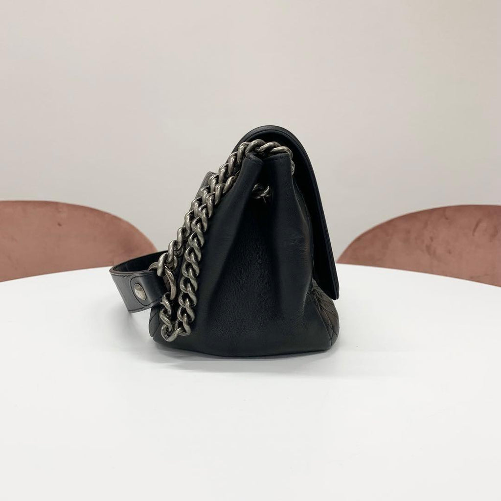Chanel Quilted CC Logo Lambskin Shoulder Bag — view 2