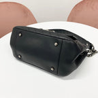 Chanel Quilted CC Logo Lambskin Shoulder Bag — view 4