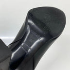 Hermes Jewels Kelly Leather Short Boots Black — view 9