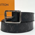 Louis Vuitton Ceinture Reverso Eclipse Monogram Taigarama Belt
