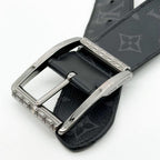 Louis Vuitton Ceinture Reverso Eclipse Monogram Taigarama Belt — view 5
