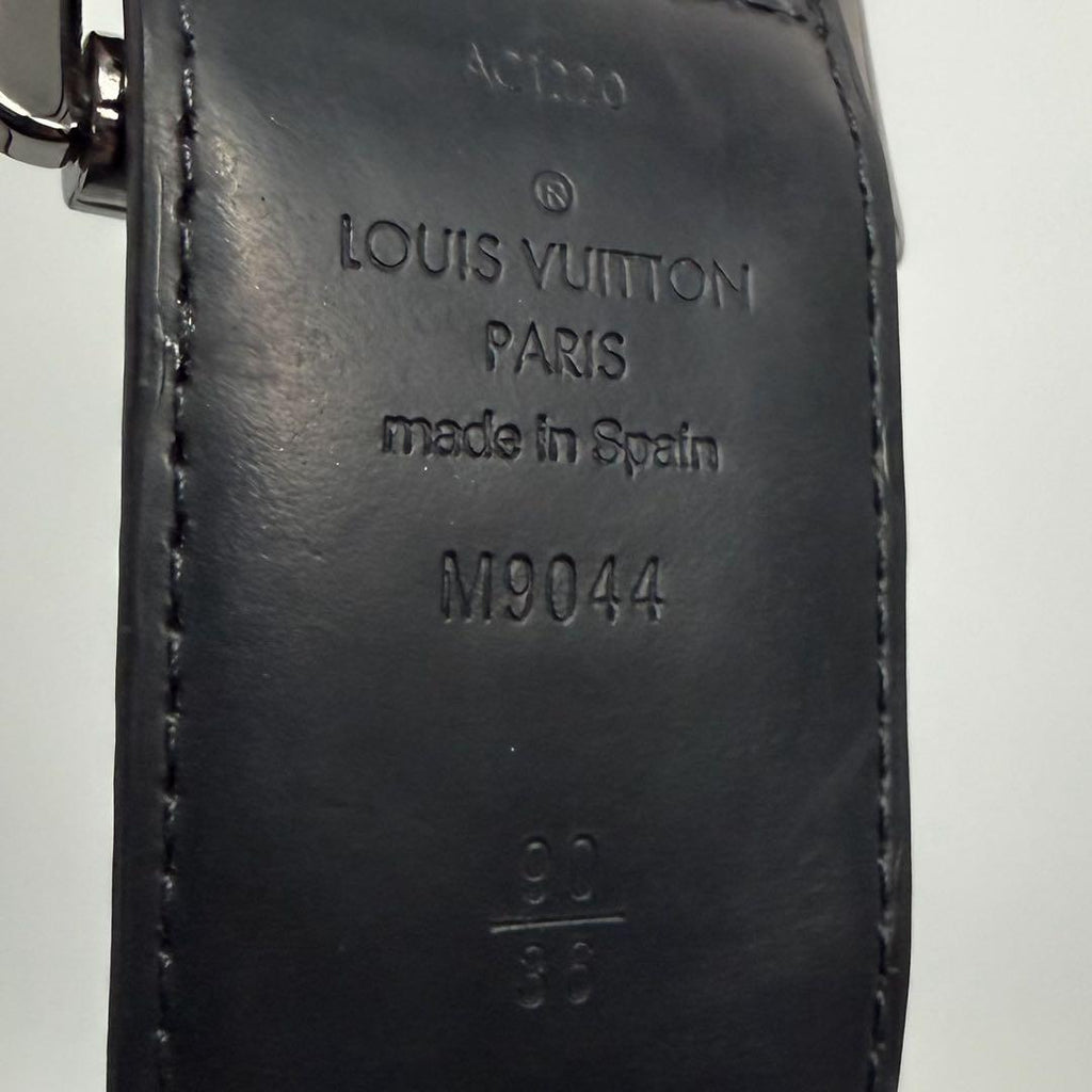 Louis Vuitton Ceinture Reverso Eclipse Monogram Taigarama Belt — view 8