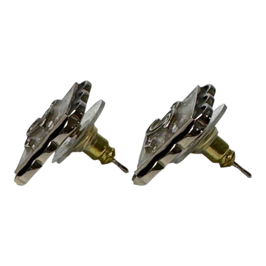 Chanel Square CC Logo Earrings — view 4