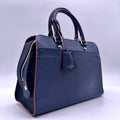 Louis Vuitton Epi Vano MM Handbag Navy
