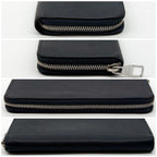 Louis Vuitton Zippy Wallet Vertical Taiga Navy — view 4