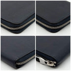 Louis Vuitton Zippy Wallet Vertical Taiga Navy — view 5