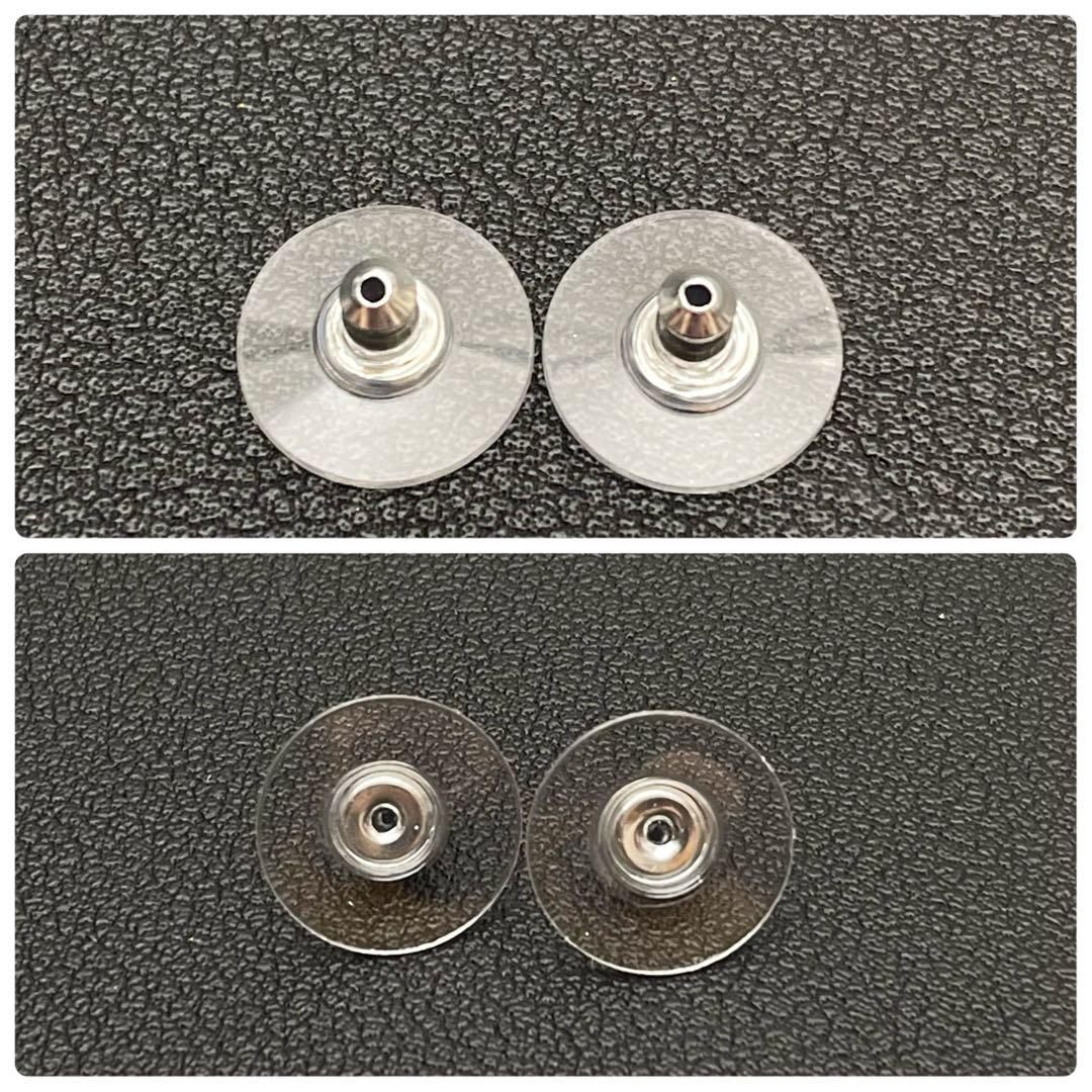 Chanel CC Logo Earrings 05c Rhinestone Icon Silver Here — view 5