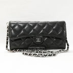 Chanel Wallet Caviar Leather Chain Shoulder