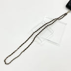 Chanel CC Logo Quilted Lambskin Chain Airpods Case Necklace — view 7