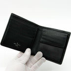 Louis Vuitton Portefeuille Marco Damier Graphite Compact Black Wallet — view 6