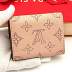 Louis Vuitton Wallet Portefeuille Iris XS Monogram Mahina Pink — view 2