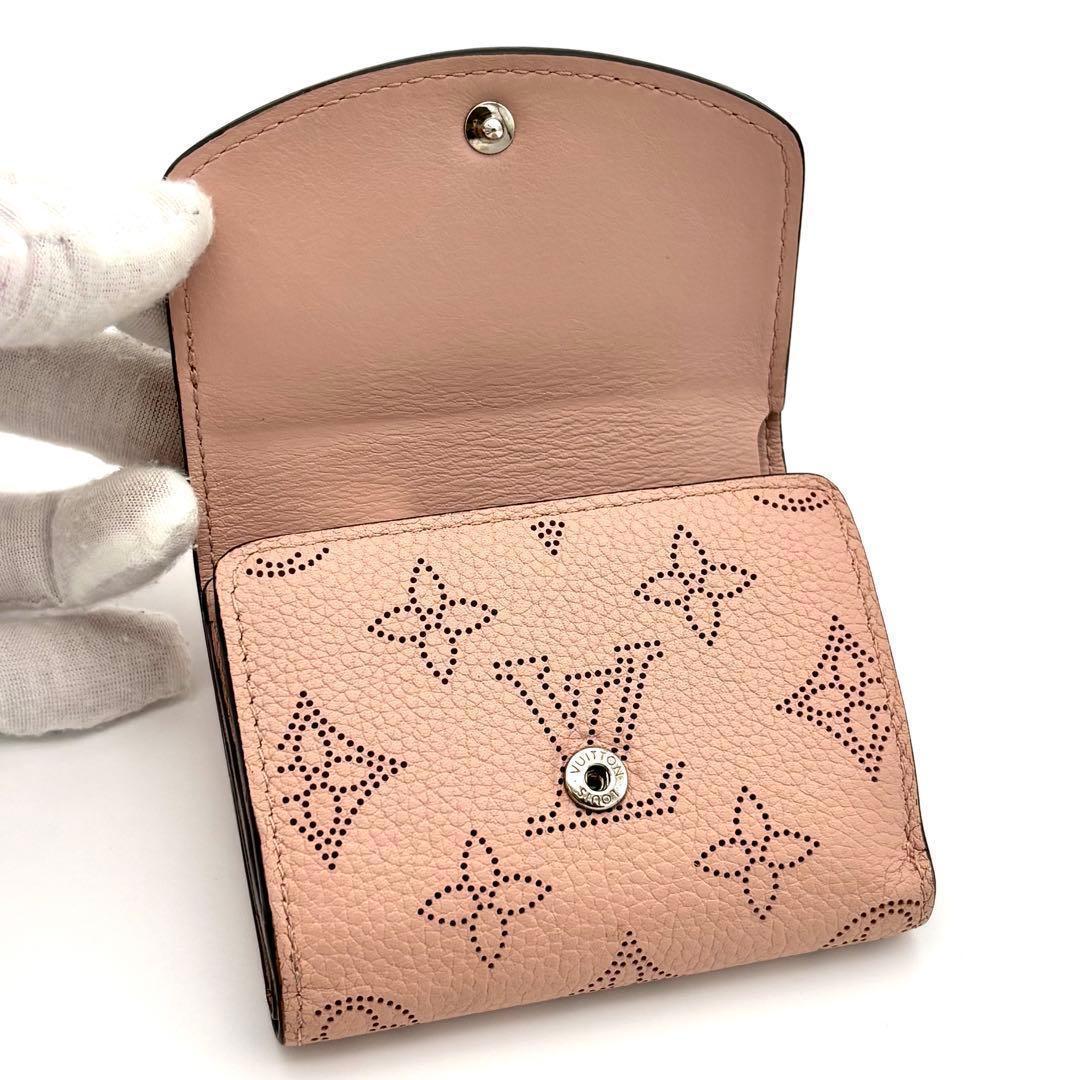 Louis Vuitton Wallet Portefeuille Iris XS Monogram Mahina Pink — view 3