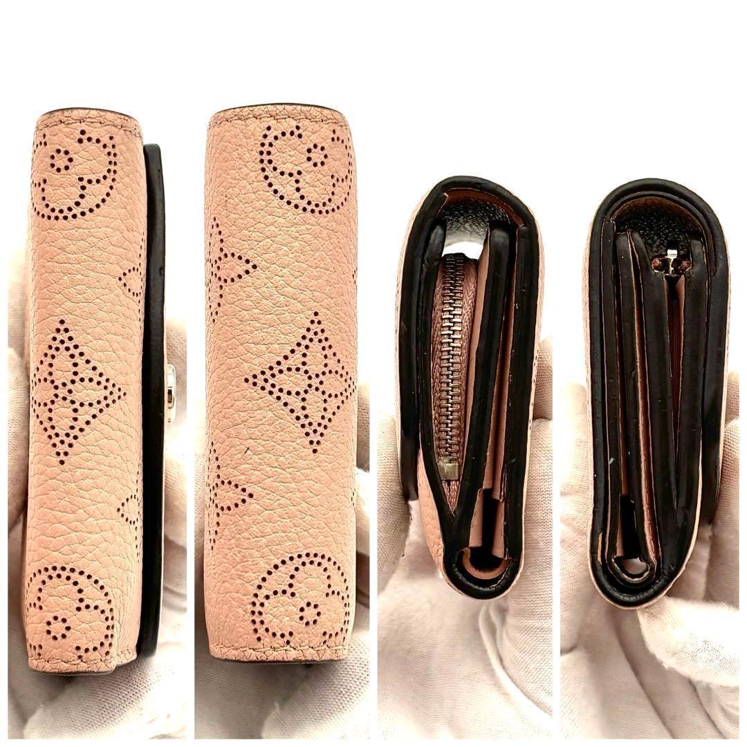 Louis Vuitton Wallet Portefeuille Iris XS Monogram Mahina Pink — view 7