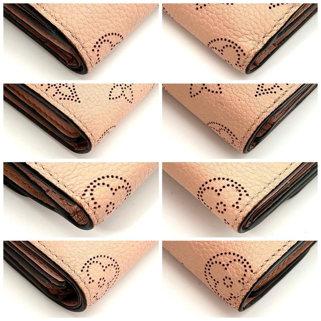 Louis Vuitton Wallet Portefeuille Iris XS Monogram Mahina Pink — view 8