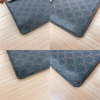 Celine Triomphe Mobile Pouch Smartphone Shoulder Brown — view 5
