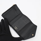 Louis Vuitton Empreinte Trifold Wallet Victorine Black — view 3