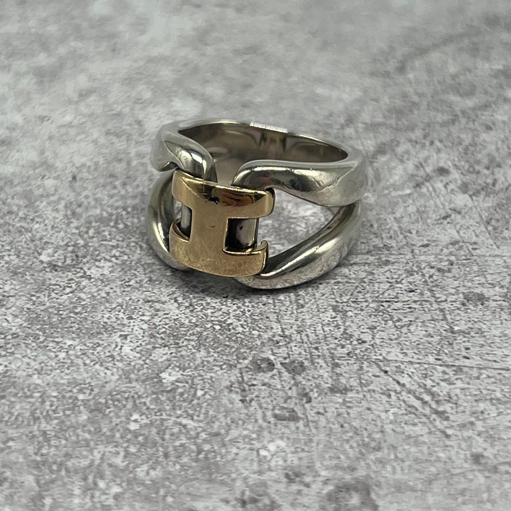 Hermes History Ring Gold