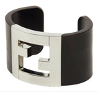Fendi Calfskin Bangle Bracelet — view 2