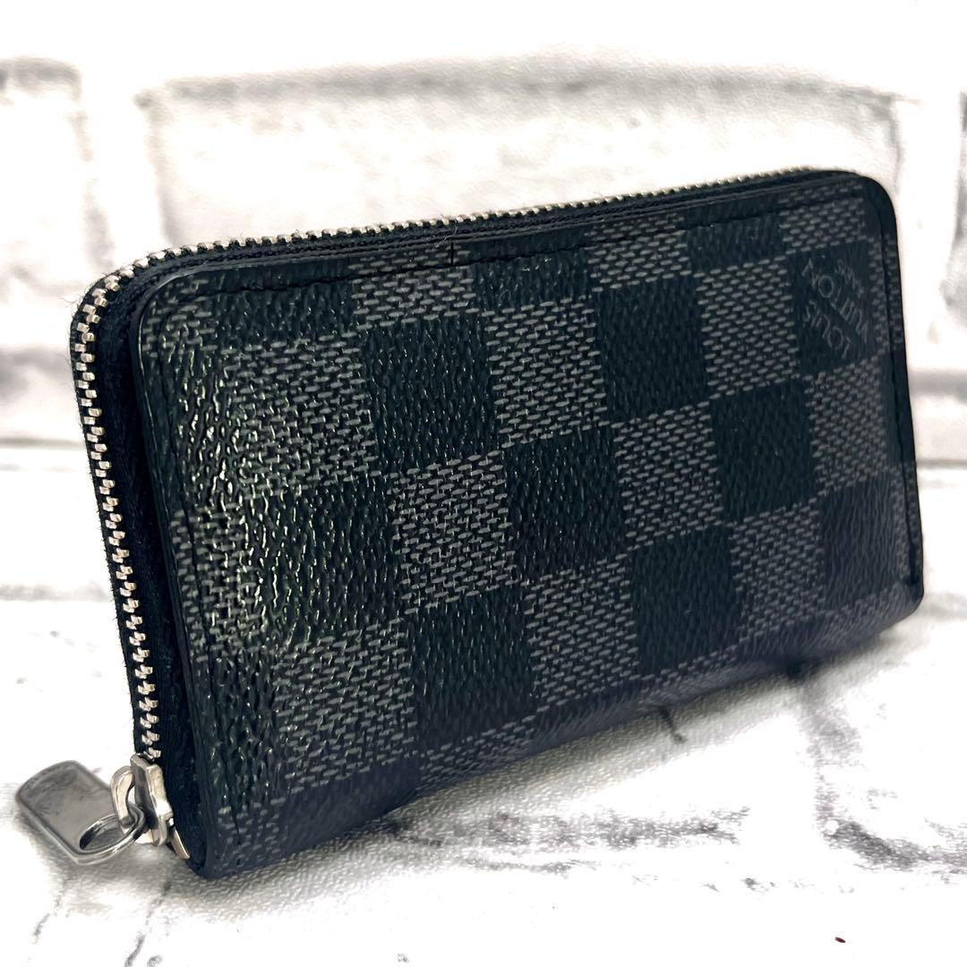 Louis Vuitton Damier Graffit Zippy Coin Purse Noir