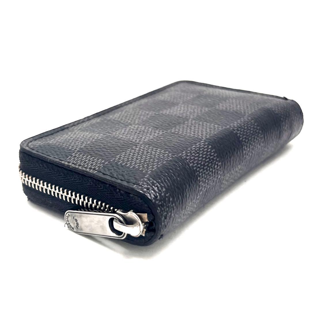 Louis Vuitton Damier Graffit Zippy Coin Purse Noir — view 4
