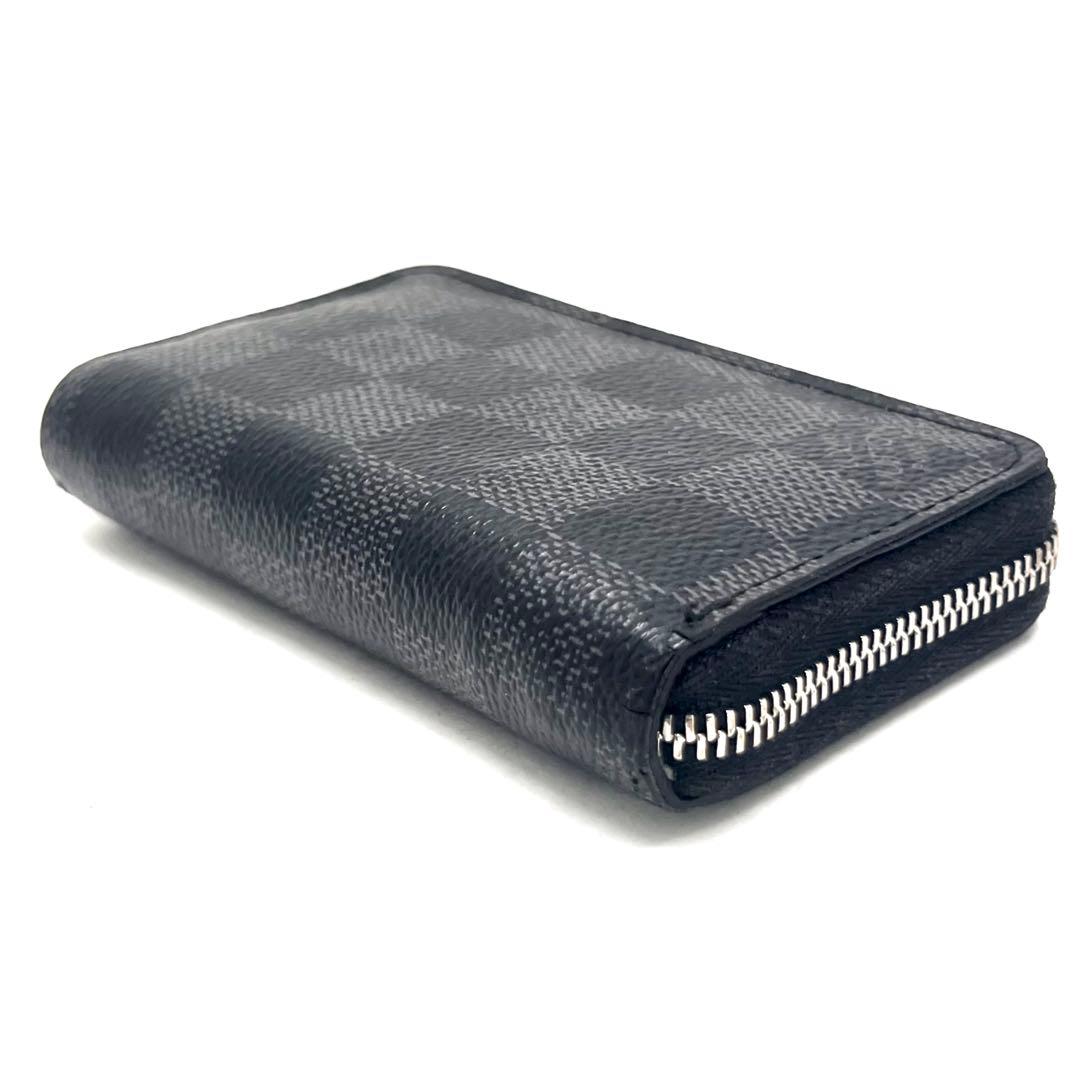 Louis Vuitton Damier Graffit Zippy Coin Purse Noir — view 7