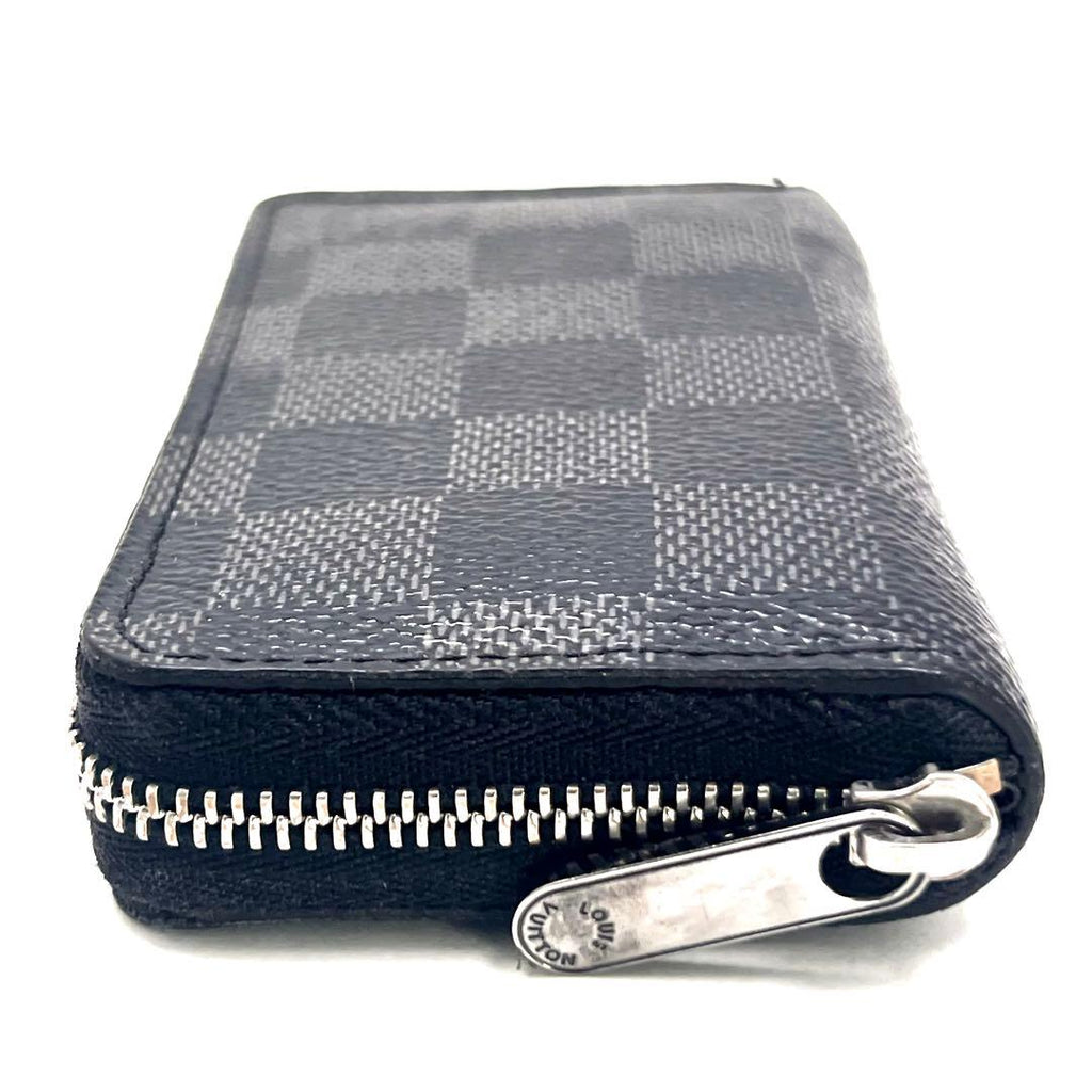 Louis Vuitton Damier Graffit Zippy Coin Purse Noir — view 9