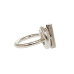 Hermes Echappe Silver 925 48 55 Ring 1387 — view 5