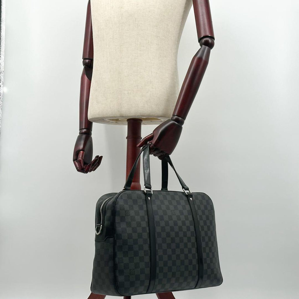 Louis Vuitton Yong Damier Graphite Briefcase — view 5
