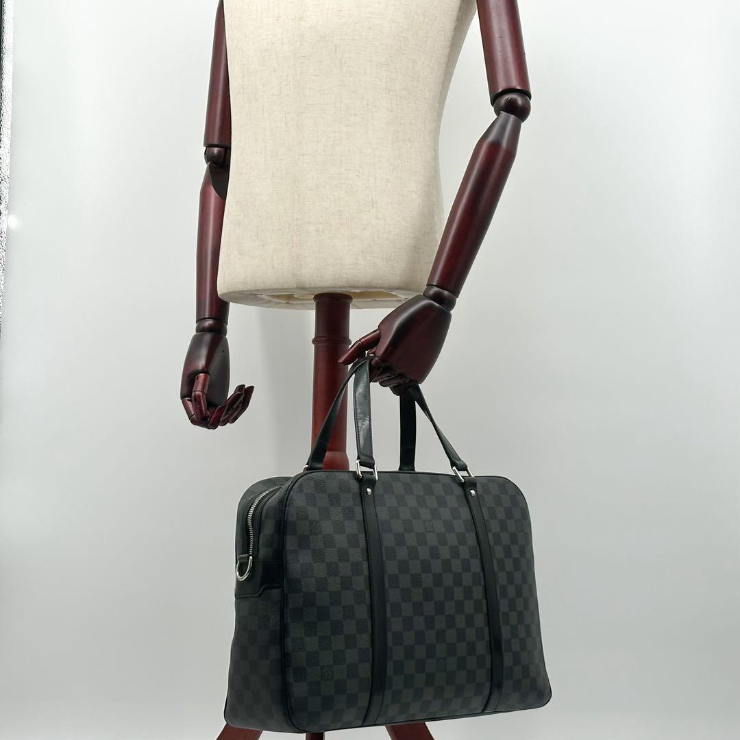 Louis Vuitton Yong Damier Graphite Briefcase — view 5