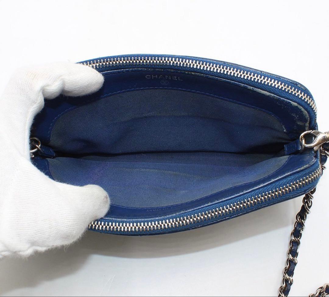 Chanel Caviar Leather Stitch Chain — view 7
