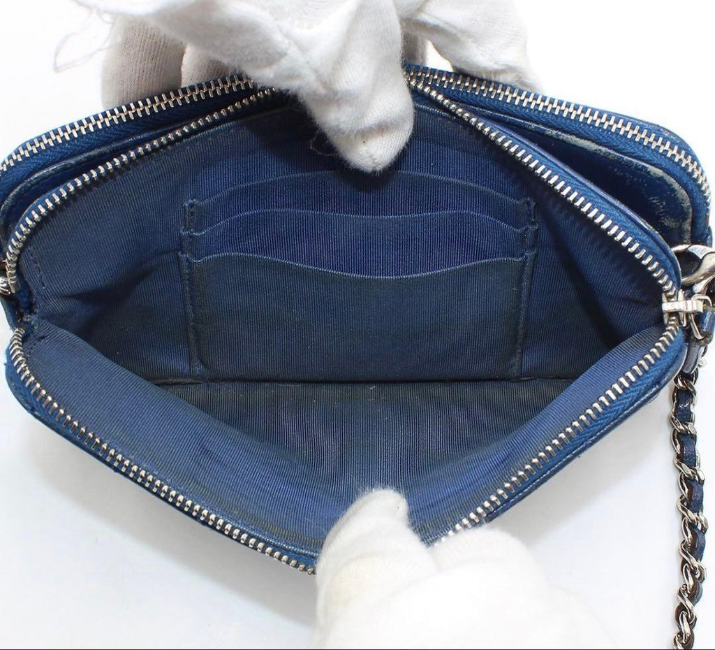 Chanel Caviar Leather Stitch Chain — view 8