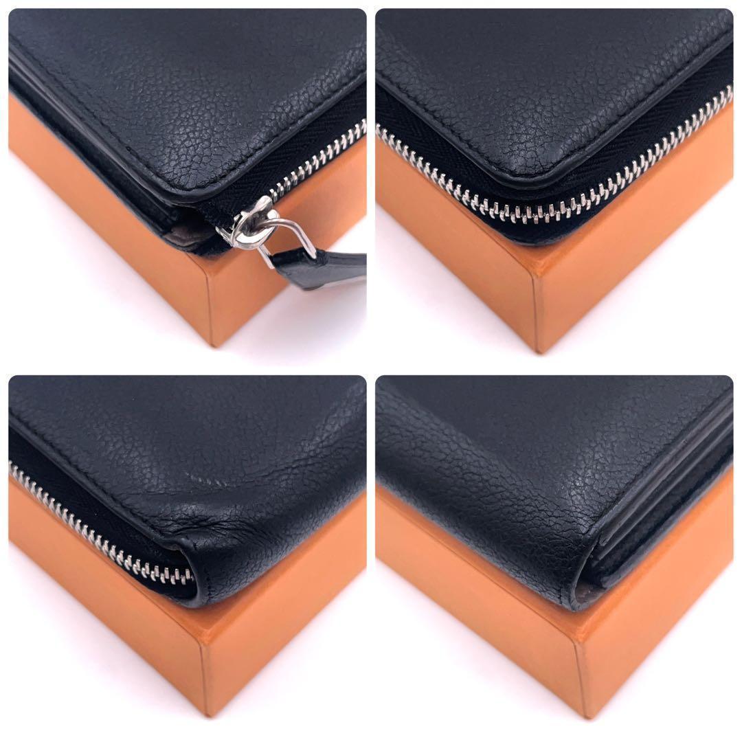 Louis Vuitton Taurillon Portefeuille Comet Wallet Black — view 8