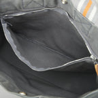Hermes Ginza Store Limited Fourre Tout PM Handbag Canvas Gray Tote — view 9